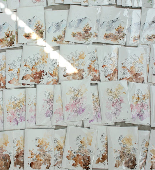 Water Color Card