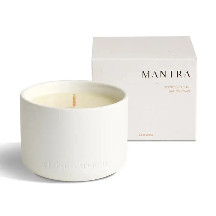 Mantra Wellness Candle