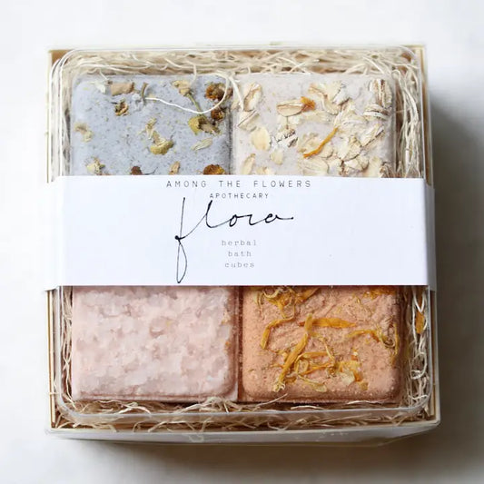 Flora Bath Cubes